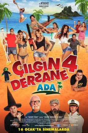 Çılgın Dersane 4: Ada izle